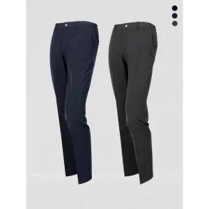 [마운틴밸리][이월/소량][네이비] 이중직 남성 베이직 팬츠 01502