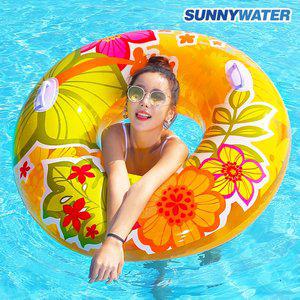 [써니워터] 알로하 튜브 110cm 물놀이튜브 대형튜브 라이드온 라이더