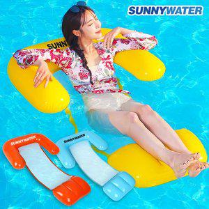 [써니워터] 아쿠아 해먹 튜브 물놀이튜브 대형튜브 라이드온 라이더