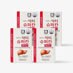 [현빈영양제] 닥터슈퍼칸 밀크씨슬 레이디 30정 x 4박스 