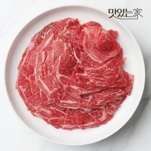 [농협안심한우] 1등급 한우 샤브샤브용 소고기 400g 밀푀유나베