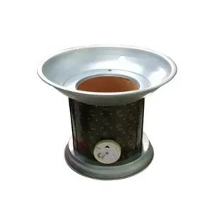 뉴테크 연탄화덕 1구 1탄 장작난로 캠핑난로 야외용 연탄난로 캠핑용품