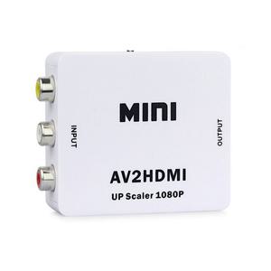 AV TO HDMI 컨버터 AV2HDMI RCA 3선 컴포지트 변환 게임기 TV연결 출력