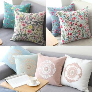 국산 쇼파 쿠션 커버 거실 소파 인테리어 북유럽 사각 50