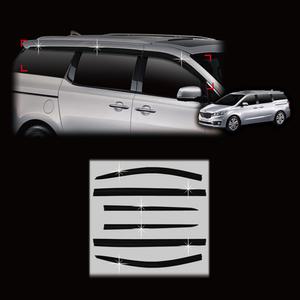 올뉴카니발 스모크 도어 바이저 6P 14년~19년 더뉴카니발O 일반썬바이져 빗물받이