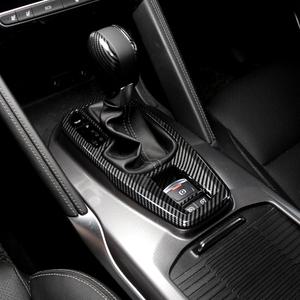 더뉴 QM6 기어패널 커버 카본 몰딩