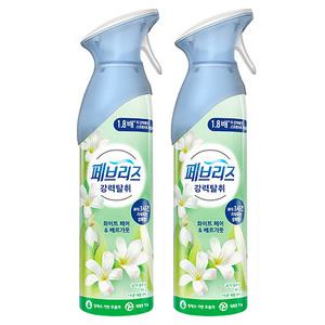 [페브리즈] 페브리즈 에어 Air 공기탈취제 화이트페어 앤 베르가못 X 2개 방향제 실내용 탈취제 냄새제거제