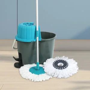 크리너 A타입 통돌이 물걸레 회전 밀대 극세사걸레