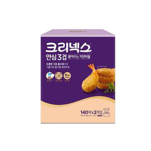 유한킴벌리 크리넥스 안심 3겹 뽑아쓰는 키친타올 140매 2입