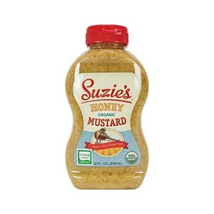 수지스 유기농 허니 머스타드 355ml 머스터드 케이준 치킨 샐러드