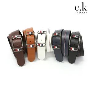 CK-112 / 캐주얼벨트 삼색벨트 정장벨트 학생벨트 가죽벨트 허리띠 남자벨트