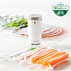 푸드세이버 휴대용 무선 핸디 진공포장기 화이트 FS1188-071