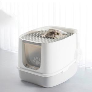 가또나인 스퀘어 후드형 고양이 화장실