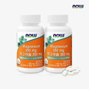 [하프클럽/나우푸드]나우푸드 마그네슘 350mg 90정 2병 6개월분