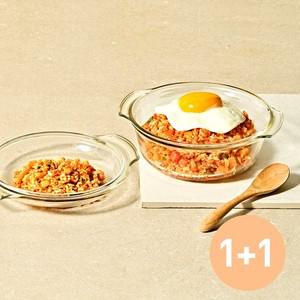 글라스락 렌지쿡 코지밀크 볶음밥덮밥용 유리캡   1+1