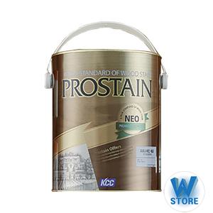 오일스테인 KCC 프로스테인 네오 3.6L 투명 색상 방부목 목재 나무 니스칠 데크 오일스텐