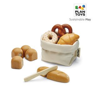 [플랜토이즈] 플랜토이즈 원목장난감 주방놀이 프랑스 빵 세트 3628
