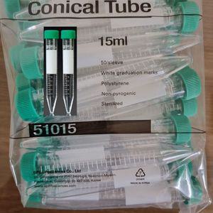 SPL 코니칼튜브 15ml (50개/pk) 투명 PS재질 Conical tube 51015