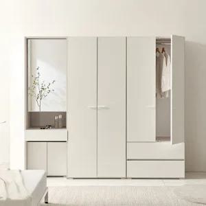 디움 키큰 수납 화장대 모듈 옷장 세트 2200 JNF110C (착불)