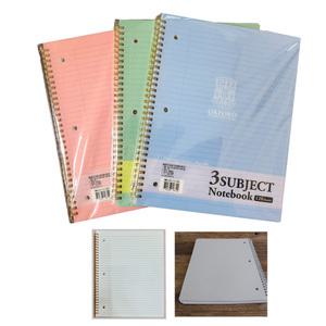 옥스포드 4000 3공 절취스프링 Letter 좌철 120매/노트