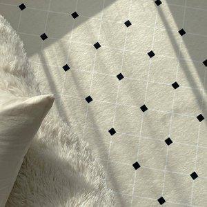 [한스갤러리] 극세사 카페트 사계절 대형 거실 카페트_100x150cm