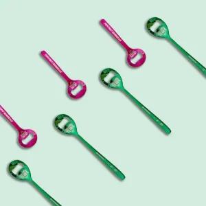 테라 스푸너 오프너 병따개 굿즈 회식 용품 숟가락 수저 스푼 핑크 미니 맥주 켈리