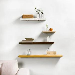 헤일리 벽걸이 벽 무지주 원목 선반 600x150(5color)