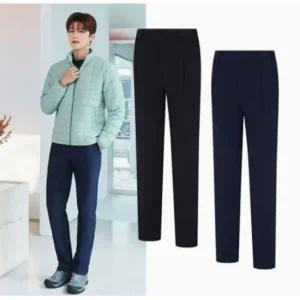 [롯데백화점]콜핑 LD08 남자 겨울 원턱 허리주름 극세사 기모등산바지 KVP0880M