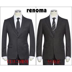 [롯데백화점]레노마 F/W 프리미엄 캐주얼정장 다계절 스판정장 그레이/브라운 추천아이템 EK3653