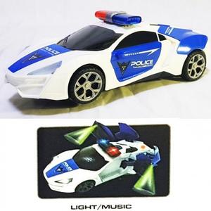 불빛자동차 어린이날선물 변신차 크리스마스선물 폴리스 댄싱카 회전자동차 경찰차