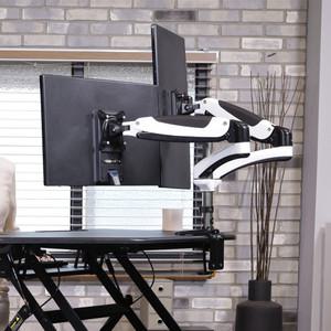 카멜마운트 듀얼 폴타입 모니터 거치대 모니터암 GMA2DP