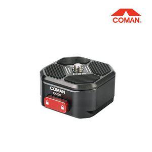 [신세계몰]삼각대 장착용 퀵릴리즈 플레이트 코만 EX500 도브테일 마운트