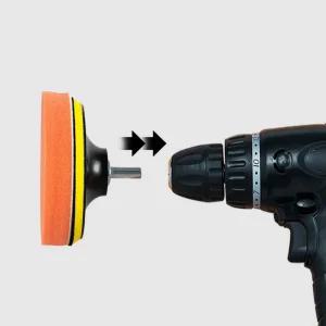 5인치 3인치 전동드릴 광택 유막제거 샌딩 패드