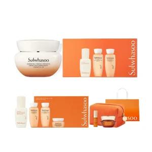 설화수 NEW 탄력크림EX 기획세트, 75ml, 1개  + 증정( 코듀로이 파우치 포함 7종 샘플+쇼핑백, 1개)