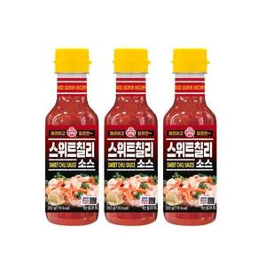 오뚜기 스위트 칠리소스 350g 3개