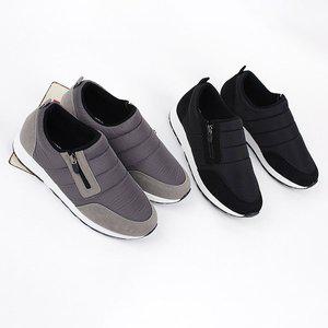 [디아]행텐 국산 남성 겨울 패딩 기모 지퍼 키높이 슬립온 4cm