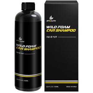 스텔스 와일드폼 중성 카샴푸 500ml, 1개