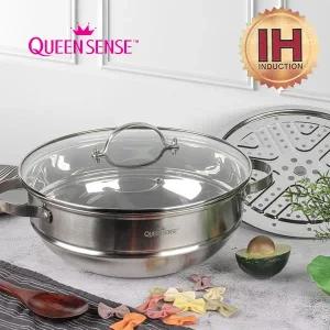 [퀸센스]세신퀸센스 삼중바닥 멀티파티웍 32CM(찜판포함)