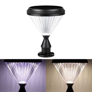 CY LED 태양광 원형 다이아 문주등 5W 야외조명 잔디등