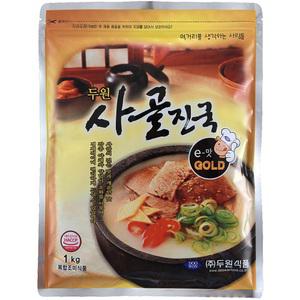 [ 두원식품 ] 사골 진국 1kg (낱개) / 조미료