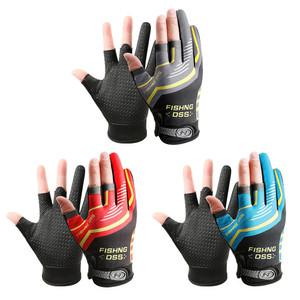 실버캐스트 3컷 양손 논슬립 낚시장갑 삼지장갑