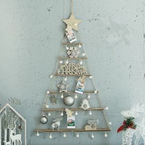 크리스마스 벽트리 꾸미기 30P 풀세트 우드 홈파티 장식 인테리어 소품