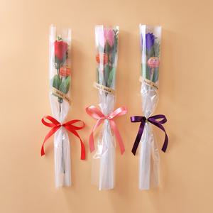 화이트데이 선물 한송이장미 사탕 캔디 꽃다발