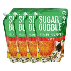 슈가버블  주방세제 자몽 1.2L x4