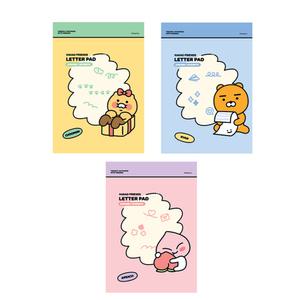 3800 카카오프렌즈 패드편지지 /라이언 어피치 춘식이 ch