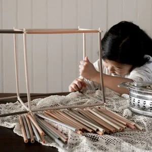 [리틀숑]빨대블럭 블록 놀이 창의 교구