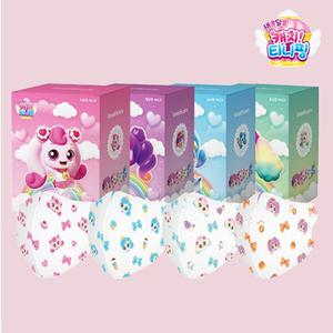 캐치티니핑 시즌4 키즈 마스크 소형M(4~7세) 20매