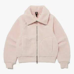 [노스페이스 공식] 여성 울리 플리스 봄버 NJ4FP90C_PPI