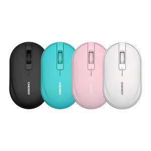 체리 마우스 MW 5180 무소음 블루투스 무선 마우스 (블랙, 화이트, 블루, 핑크)