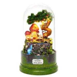 [보리보리/아트박스 POOM]아트박스/아디코 DIY 미니어처 오르골 돔하우스 - 머쉬룸하우스